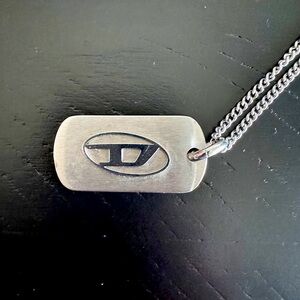 Diesel Dog Tag Necklace